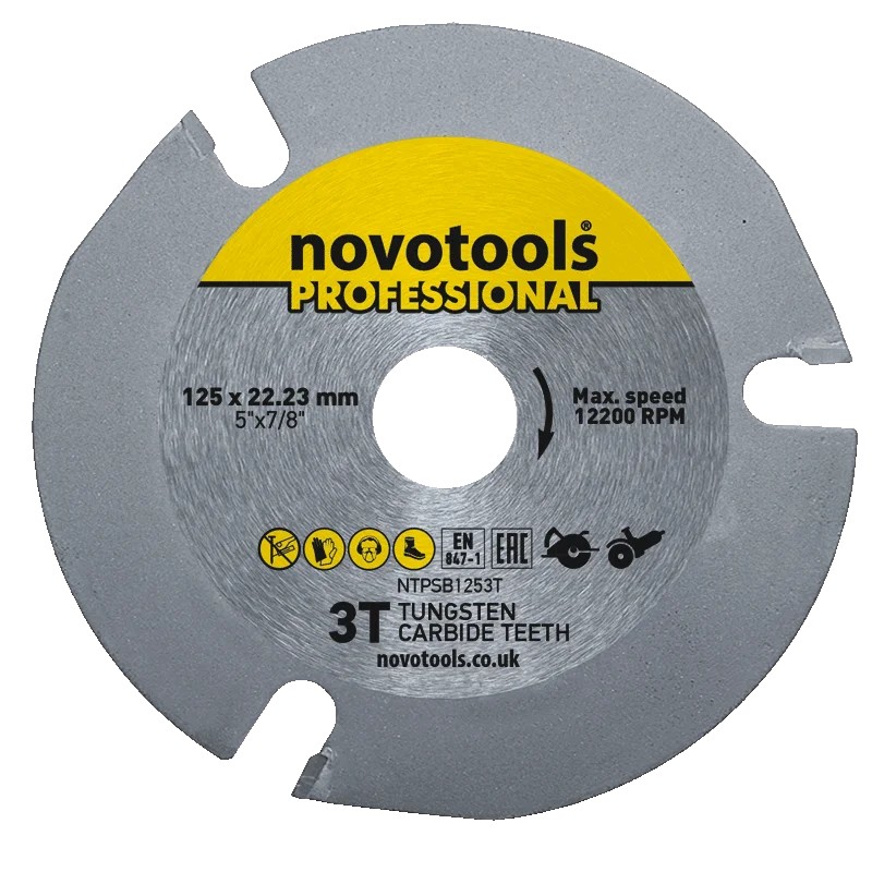 Пиляльний диск NovoTools Professional 125x22.23 мм, 3Т